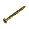 Саморез универсальный жёлтый цинк 2,5х10 мм