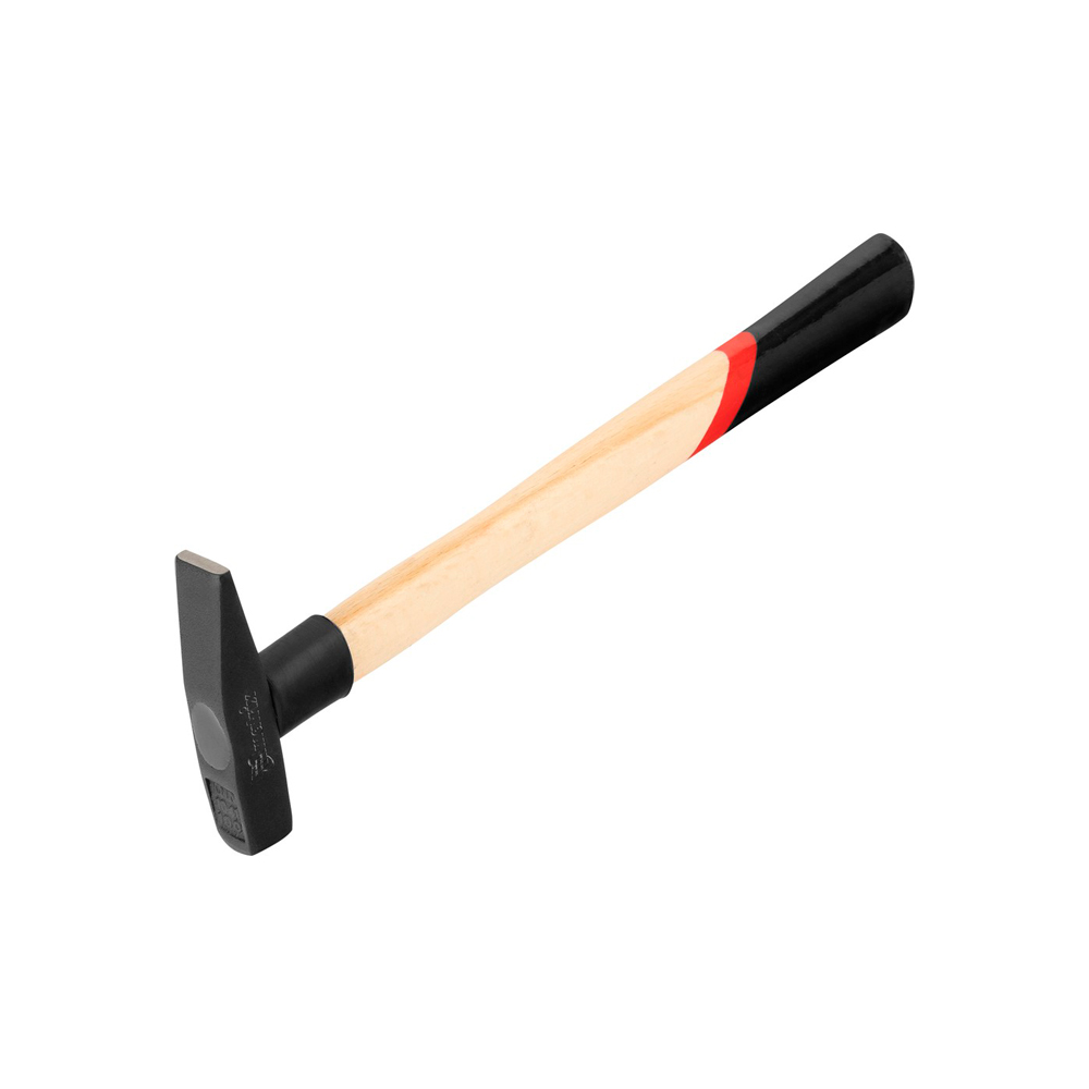 Молоток слесарный, 100 гр., квадратный боек, деревянная рукоятка, MATRIX