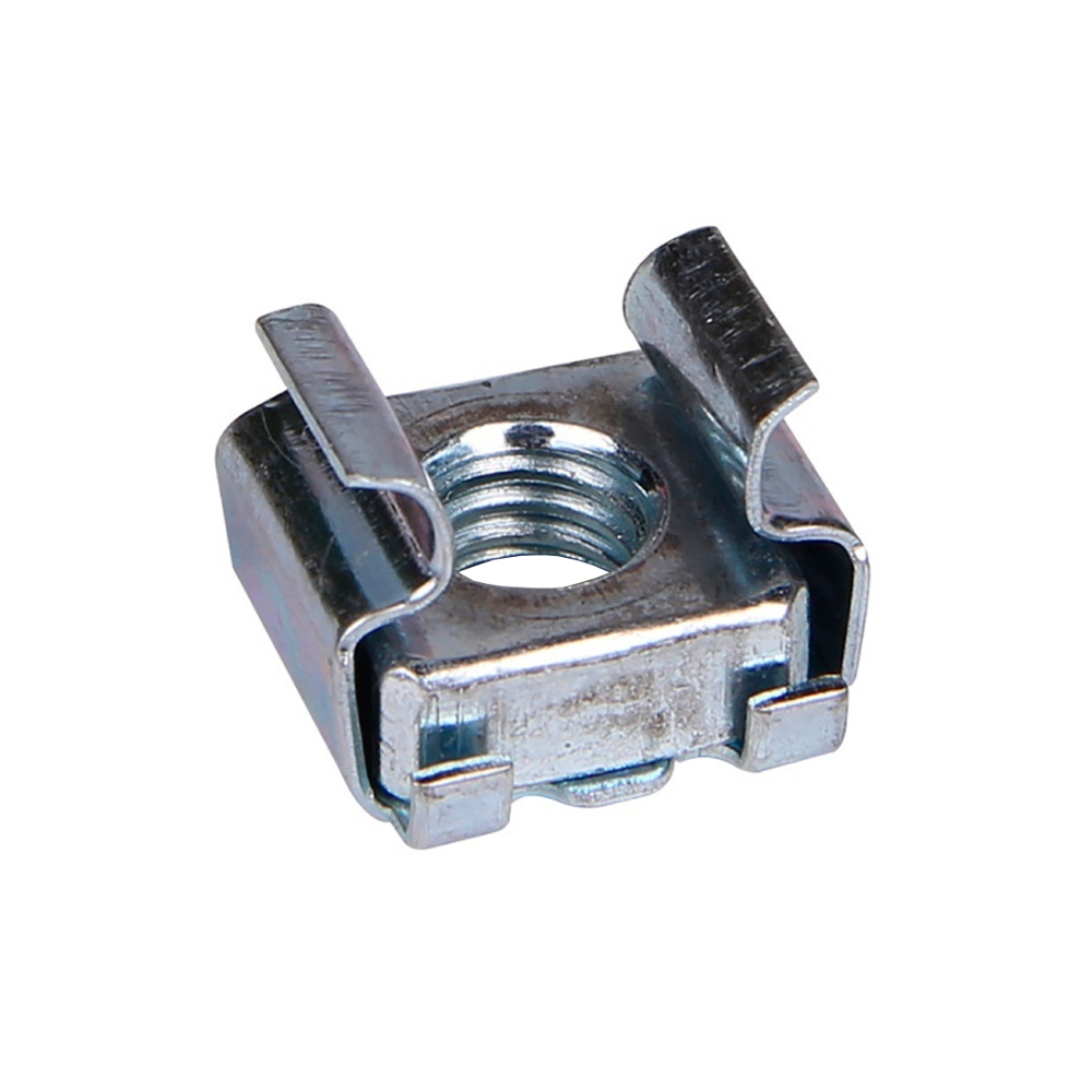 Гайка М6 закладная SMG 956-B, квадрат 9,5 мм, для установки в металл толщиной 1,7 - 2,6 мм