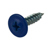 Саморез с прессшайбой RAL 5002 (Ультрамарин) 4,2х16 мм, острый