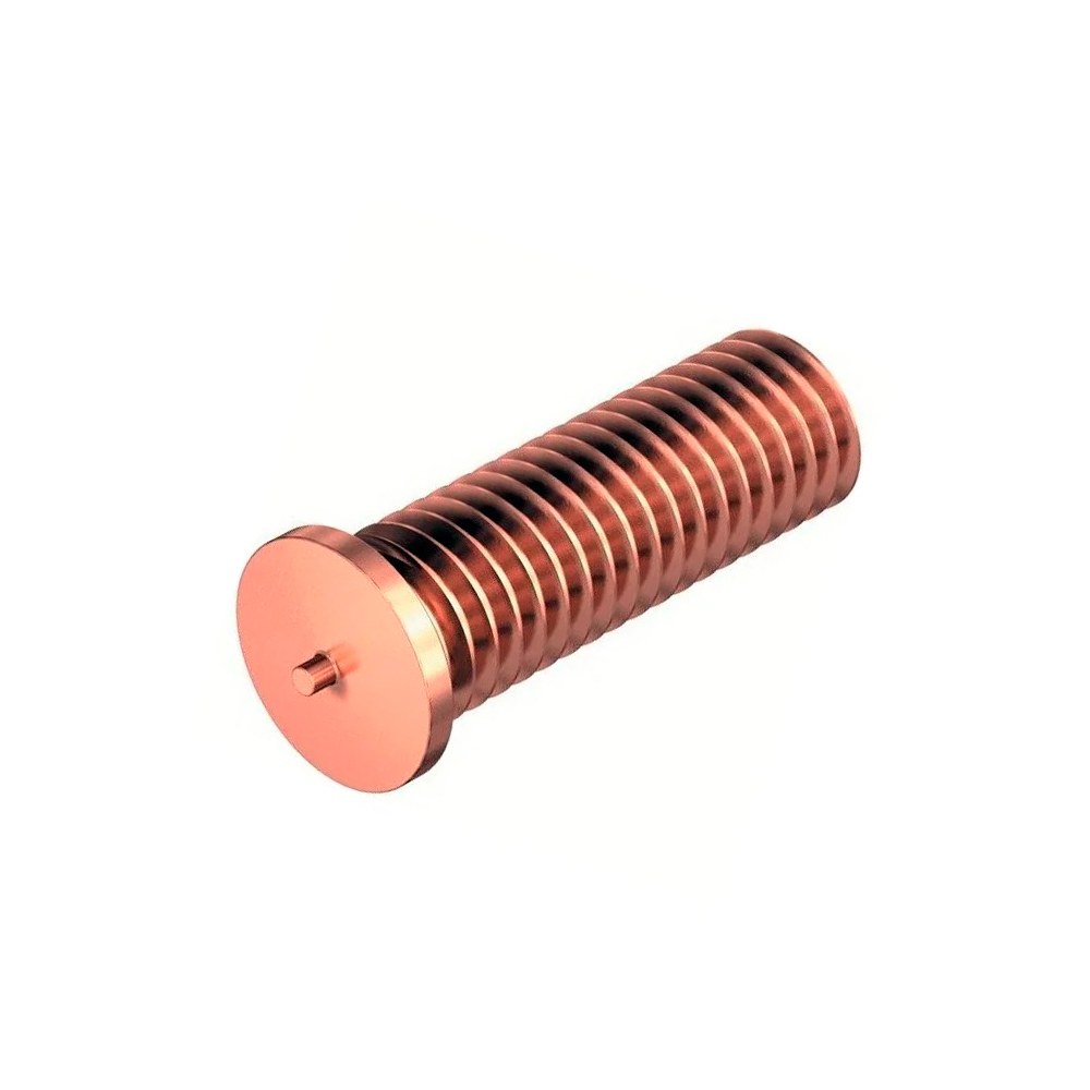 Шпилька резьбовая стальная омедненная CD M8x25