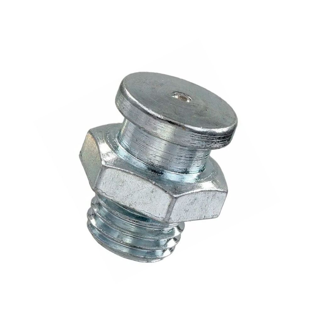 Пресс-масленка с конической головкой, прямой DIN 71412 5.8 АМ 6Х1 s=7 оц.