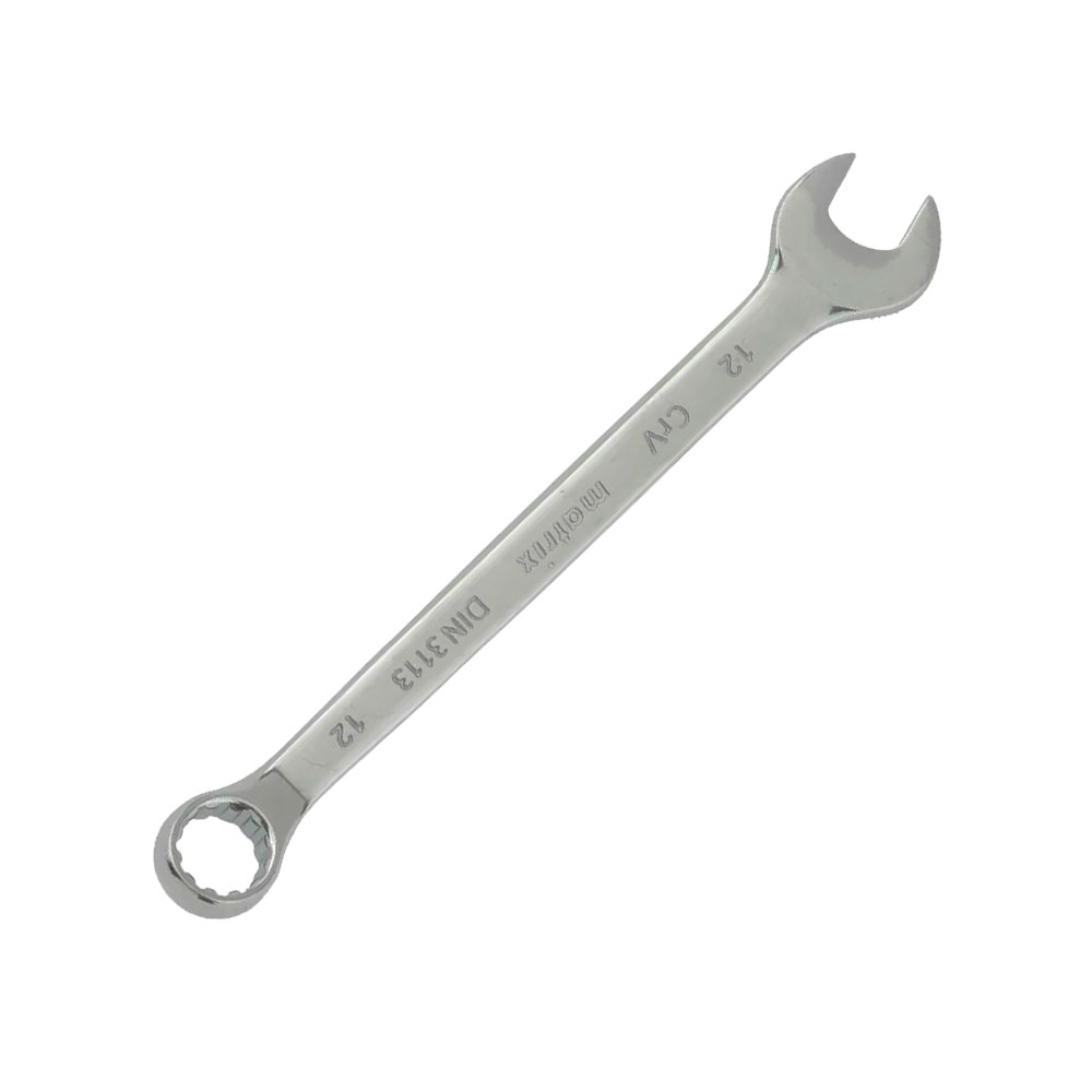 Ключ комбинированный, 32 мм, CrV, матовый хром, Matrix