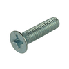 Винт DIN 965 с потайной головкой М3х10 мм, оцинкованный