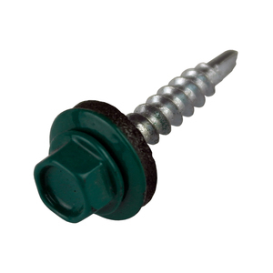 Саморез кровельный 4,8х29 RAL 6005 (Зеленый мох)