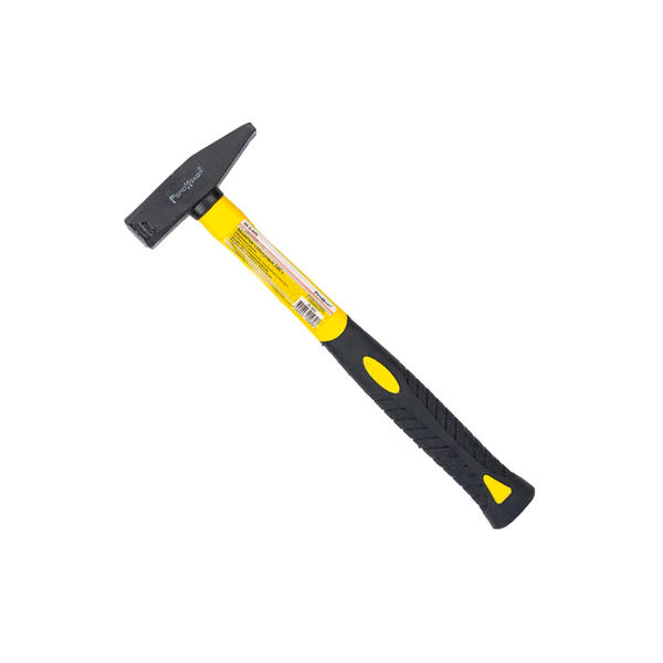 Молоток слесарный, фиберглассовая рукоятка, 600 гр., Hobbi