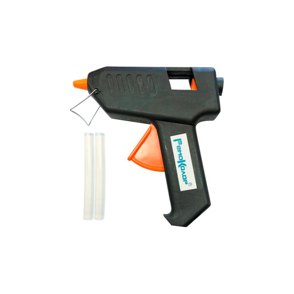 Пистолет клеевой 80Вт, стержень 11 мм, 2 шт в комплекте, расход 10-14г/мин, кабель 1,2 м