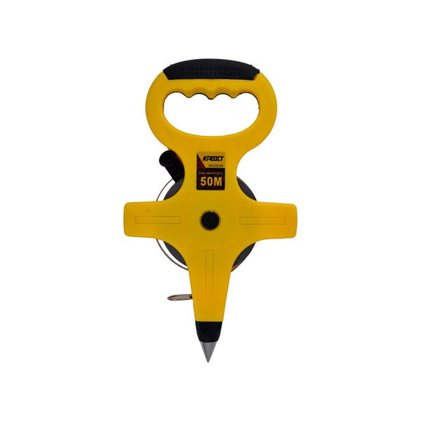 Рулетка КРЕОСТ стальная, 50м, 6033500