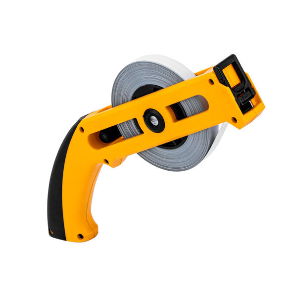 Рулетка геодезическая, 30м х 13мм, открытый корпус, металлическая. лента, Denzel