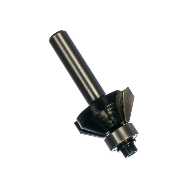 Фреза кромочная конусная с нижним подшипником, угол 45гр., DxL=25х50 мм FIT