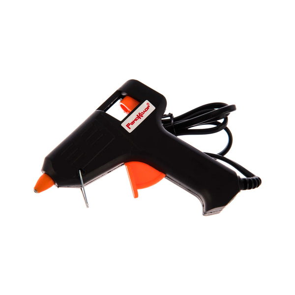 Пистолет клеевой 2 стержня, защитный кожух, подставка, 7ммх10см, кабель 1м, 10ВТ/220В