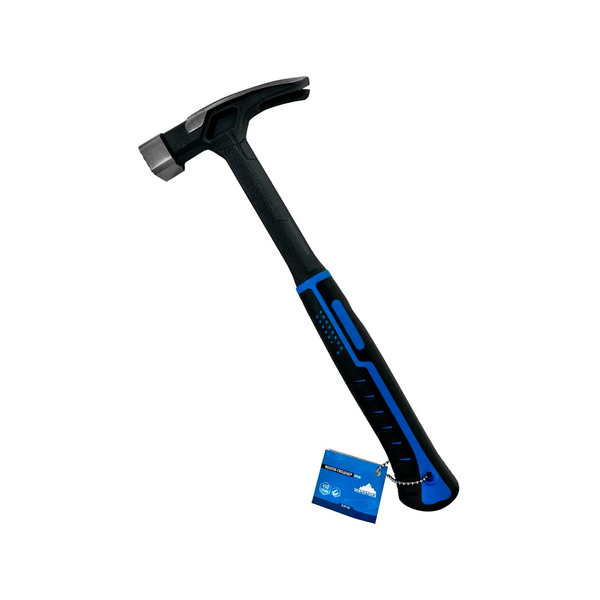 Молоток-гвоздодер плотника ПРОФ 450 гр., VERTEXTOOLS