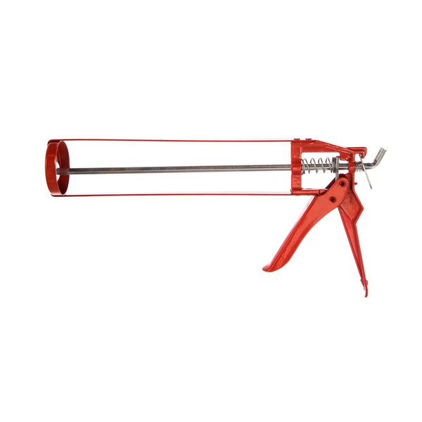 Пистолет для герметиков, скелетный 9", шестигранный шток (Hobbi)