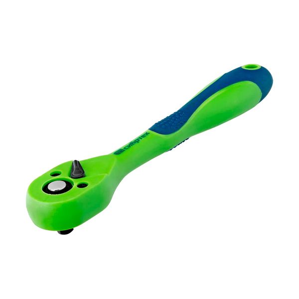 Ключ трещотка двухкомпонентная рукоятка 1/4", Сибртех