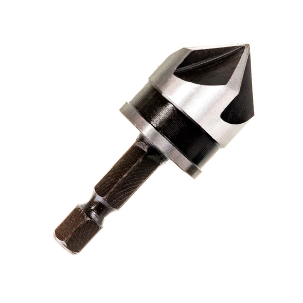 Зенкер конический 19 мм, легированная сталь, хвостик под биту, FIT