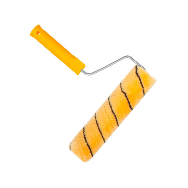 Валик малярный с рукояткой "Премиум", ось 6 мм, D40 мм, 240 мм