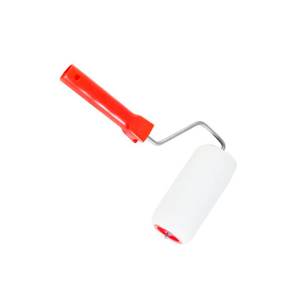 Валик малярный с рукояткой "Поролон", ось 6 мм, D48 мм, 150 мм