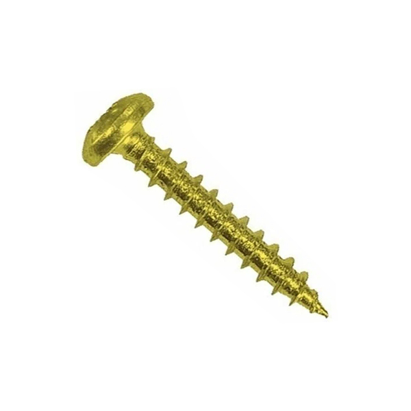 Саморез с полукруглой головкой 2.5х10 желтый