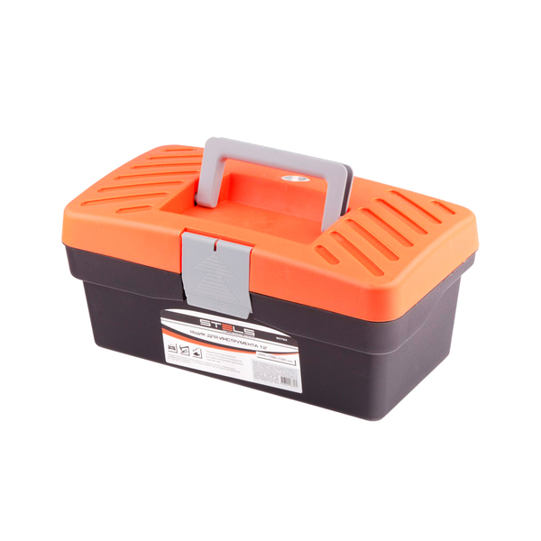 Ящик для инструмента 12", 285х155х125 мм, пластик, Россия, Stels