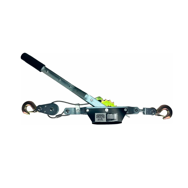 Лебедка рычажная гаражная HITCH СР 2001, 2000 кг, канат,2,5 м, одинарный храповый механизм