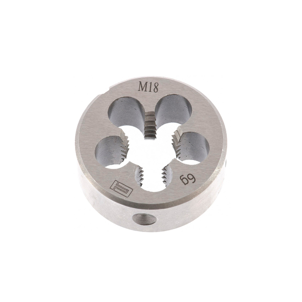 Плашка М18 х 2,5 мм, СИБРТЕХ