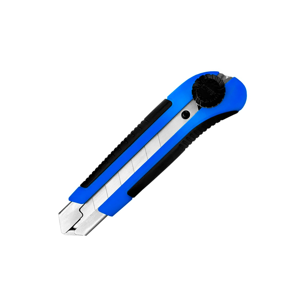 Нож малярный с двухкомпонентной ручкой 25мм (12/240)