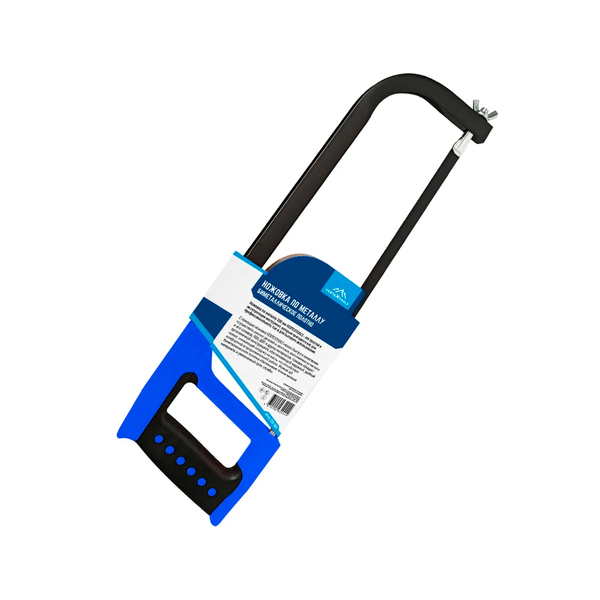 Ножовка по металлу, 300 мм, обрезиненная рукоятка VERTEXTOOLS