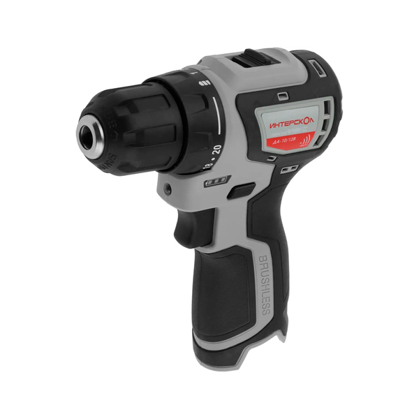 Бесщеточная аккумуляторная дрель-шуруповерт Интерскол ДА-10/12В МиниМАКС