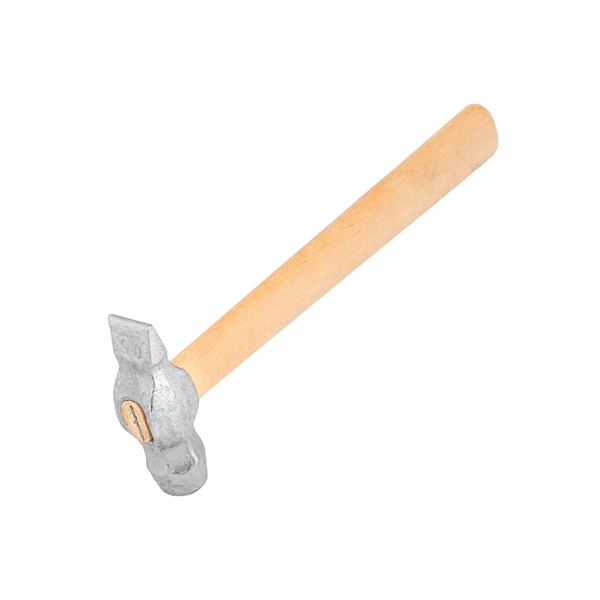 Молоток слесарный, 500 гр., круглый боек, деревянная ручка, Pоссия