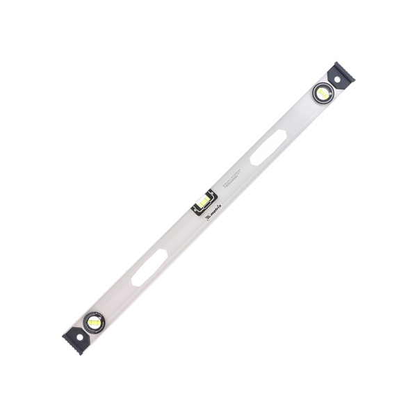 Уровень алюминиевый "Рельс", 800 мм, 3 глазка (1 поворотный), MATRIX