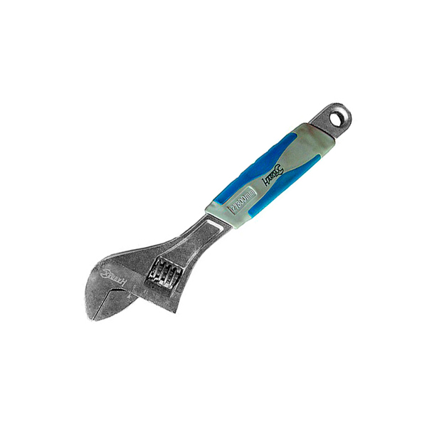 Ключ разводной обрезиненная рукоятка, 150мм