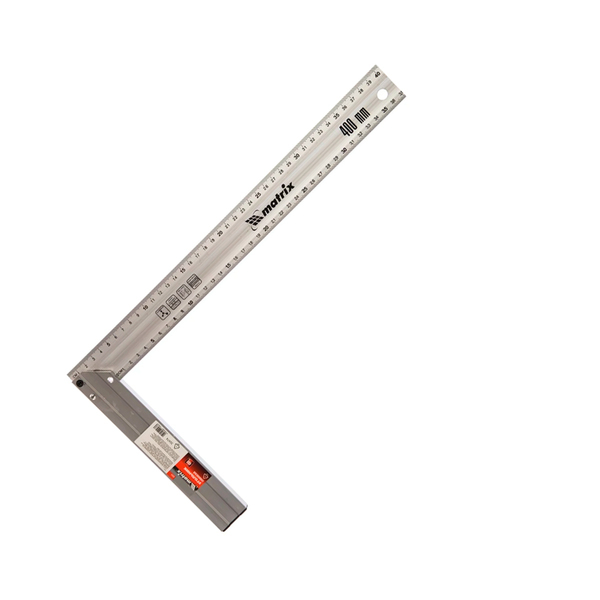 Угольник 400 мм, алюминиевый, литой, MATRIX