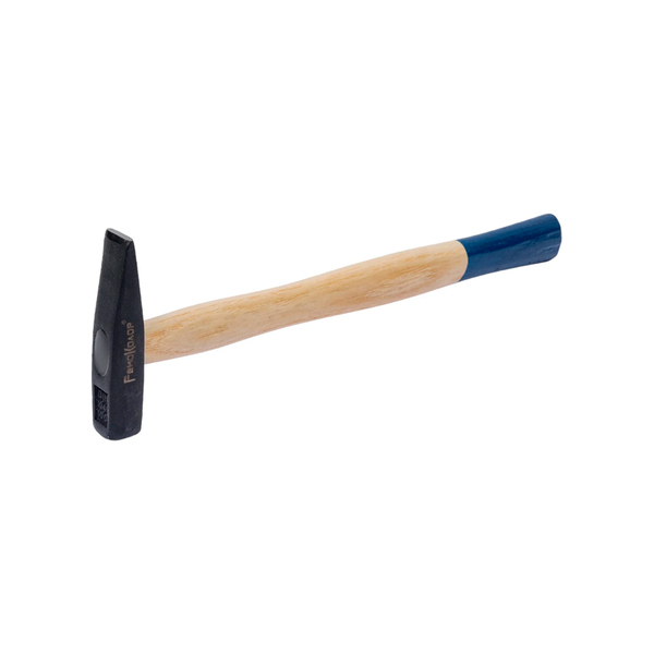 Молоток слесарный, кованый, деревянная рукоятка 100 г.