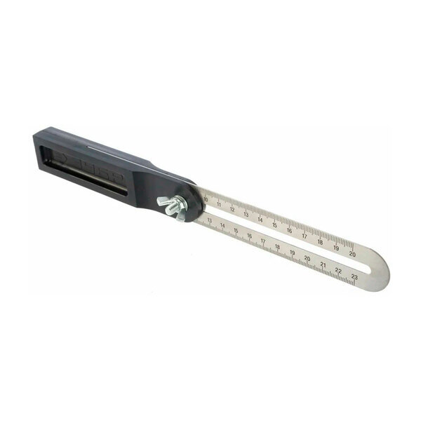 Малка-угломер ЗУБР "МАСТЕР" пластиковый корпус, полотно с гравированной шкалой