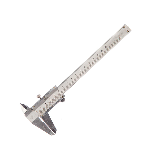 Штангерциркуль 150 мм, цена деления 0,02 мм, металлический с глубиномером, Matrix