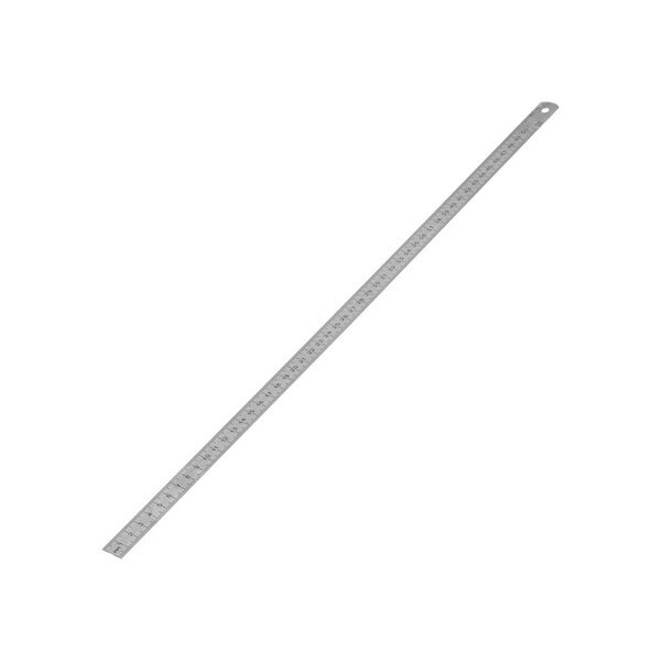 Линейка измерительная, 500 мм, металлическая, Россия