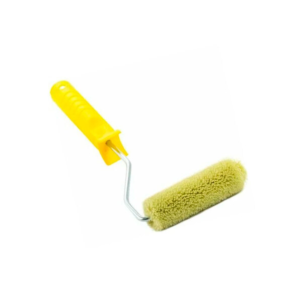 Мини-валик малярный с рукояткой "Синтэкс", фасадный, ось 6мм, D15 мм, 150 мм