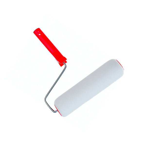 Валик малярный с рукояткой "Поролон", ось 6мм, D48 мм, 250 мм