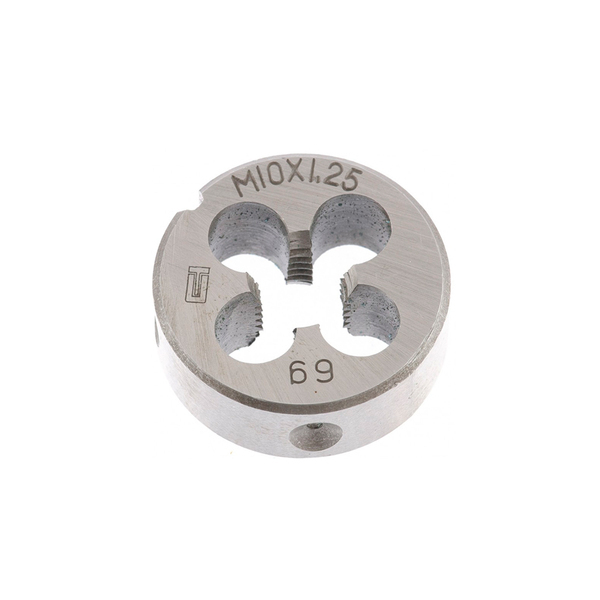 Плашка М10 х 1,25 мм, СИБРТЕХ