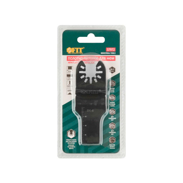 Полотно пильное фрезерованное ступенчатое, сталь SK-5, 20х0.63 мм, FIT (МФИ)