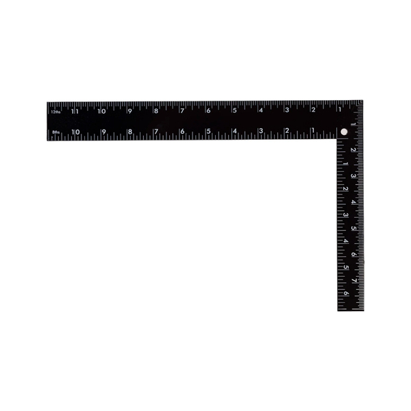 Угольник столярный, цельнометаллический 300 мм, Hobbi