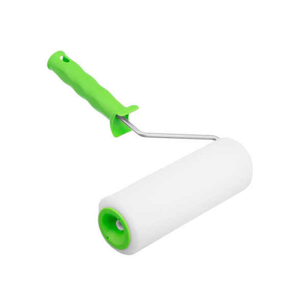 Валик "ПОРОЛОН" с ручкой, 200 мм, D - 48 мм, D ручки - 6 мм, СИБРТЕХ