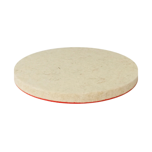 Диск полировальный из натурального войлока "под липучку" 125х9 мм (1/50/200) VERTEXTOOLS