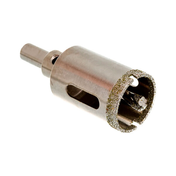 Сверло алмазное по керамограниту, 30х67 мм, 3-гранный хвостовик, Matrix