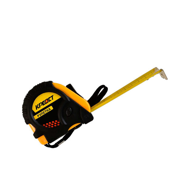 Рулетка КРЕОСТ, 5м х 25мм,6033525