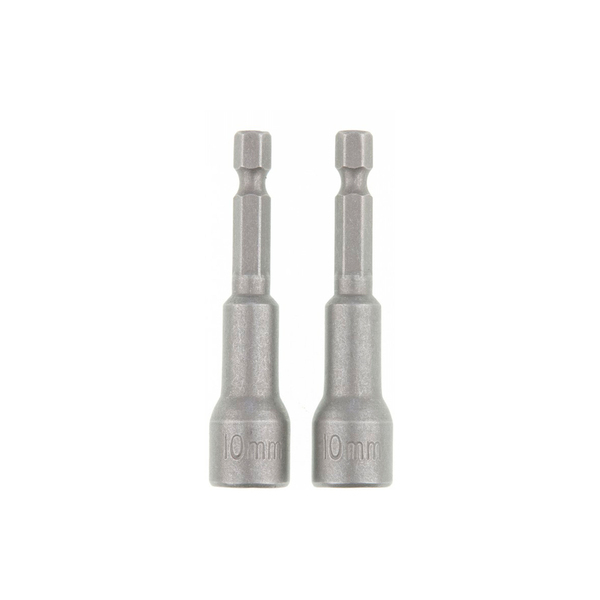 Биты с торцевыми головками 10 мм - 65 мм, 2 шт, MATRIX