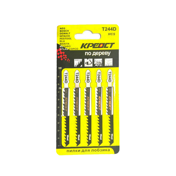 Полотна для электролобзика, К-Т244D, Креост